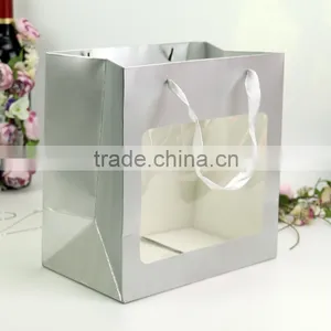 New Fancy Logo Printed Shopping Bag ,gift Bag,paper Bag With Handle thumbnail-1