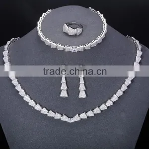 Fashion Gold Plated Jewelry Set From Dubai,brass Jewelry Set Latest thumbnail-2