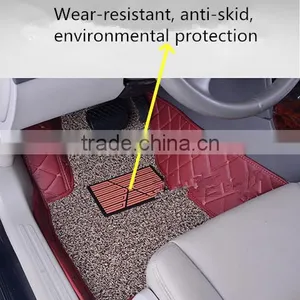 2016 Big Anti Slip Car Mat,PVC Coil Waterproof Car Floor Mats thumbnail-2