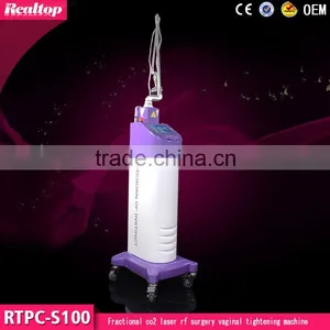 Skin Laser Machine Dermatology Professional Resurfacing Vagina Remove Neoplasms Tightening Fractional Laser Cutting Machine Co2 Equipment Eliminate Body Odor thumbnail-1