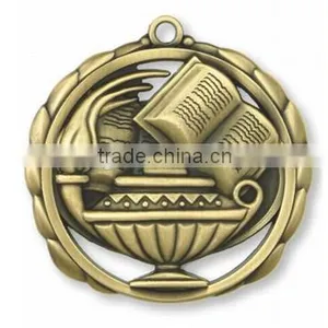 2015 Hot Selling Sport Medal Metal Book Medals thumbnail-1