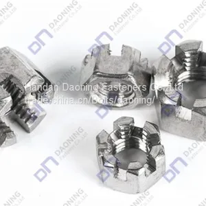 DIN935 Hex Slotted Nut thumbnail-3