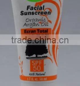 Facial Sunscreen With Organic Argan Oil thumbnail-2