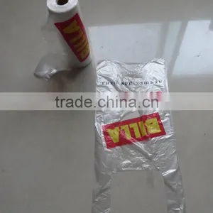 Hdpe T-shirt Bags on Roll Print 1s/2c thumbnail-1