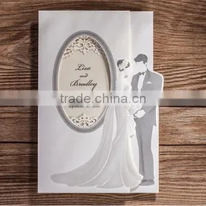Bride and Groom Design Wedding Card thumbnail-1