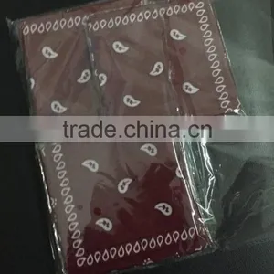 Hot 100% Cotton 22x22" Double Sided Printing Head Wrap Scarf Wristband Bandanas thumbnail-4