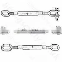 Open Die Forged Electro Galvanized JIS Frame Turnbuckle With Eye and Hook thumbnail-5