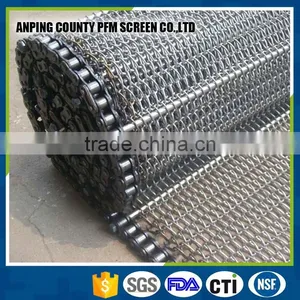 SGS Certification 316 316l 201 304 Stainless Steel Ss Conveyor Belt Mesh thumbnail-3