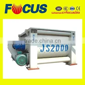 High Productivity JS2000 Twin Shaft Concrete Mixer thumbnail-6