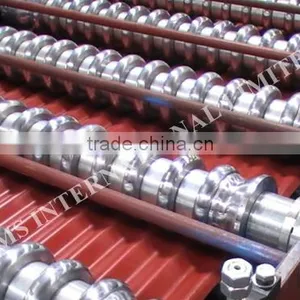Galvanized Metal Roof Tile Building Corrugated Iron Sheet Making Machine thumbnail-1