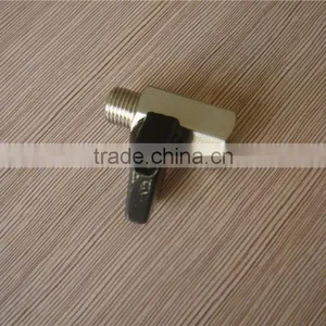 Chrome Plated Brass Small Ball Valve , Good Sealing Valves , Made in China's Zhejiang Province thumbnail-3