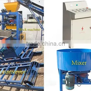 Qt4-24 Concrete Hollow Block Machine 4 5 6inches thumbnail-1