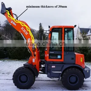 Chinese Front End Loader 1.2 Tons Rate Load - Price Wheel Loader ZLY916A - 3 Tons Weight China Export Loader thumbnail-6