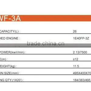 Big Tank Capacity Gasoline Engine Garden and Agriculture Backpack Mist Blower 3WF-3A thumbnail-1