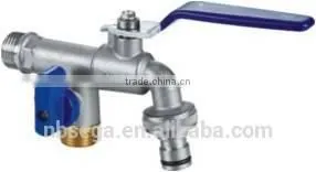 Garden Copper Bibcock, Cold Water Brass Tap, Brass Faucet With Water Valve < SGB5215> thumbnail-1