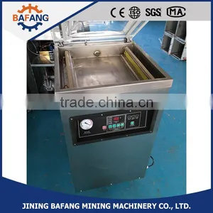 LCD Control System Single Chamber Vacuum Packing Machine for Food Commercial thumbnail-1