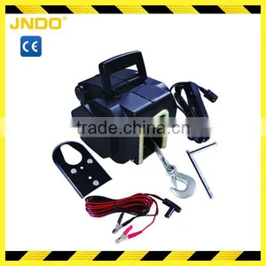 Convenient Protable DC 12V/24V Electric Winch 3500lb thumbnail-1