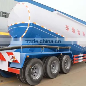 Unloading Bulk Cement Trailers,cement Truck Powder Semi Trailer thumbnail-1