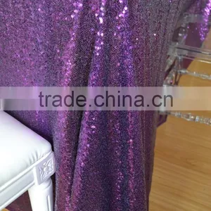Fancy Wedding Metallic Sequin Table Cloth thumbnail-6