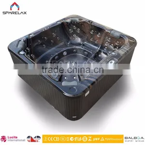 2017 Shenzhen China Supply Water-Proof TV and Massage Spa 7 Person Hot Tub thumbnail-4