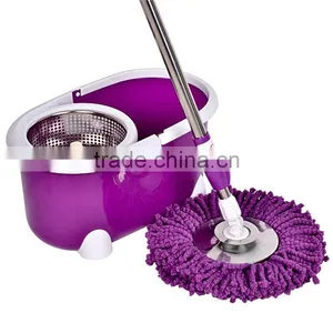 Vivinature Spin go Mop With Two Heads Easy Rotation Mop thumbnail-1