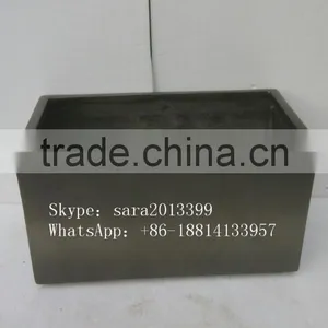 Fiberglass Planter Outdoor Big Rectangular Planter Flower Pot thumbnail-5