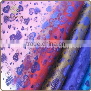Cheap Organza Fabric Roll Wedding and Home Decoratiion thumbnail-1