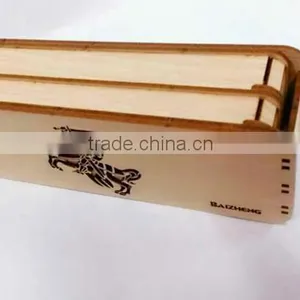 Large Capacity Wooden Cool Pencil Case Design Hot Selling thumbnail-3