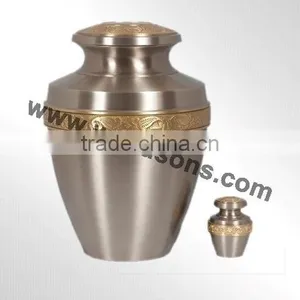 Modern Party Decorative Urns | Metal Fancy Urns | Cheap Urns | Cheap Urns for Pet Ashes thumbnail-5