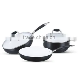 Aluminum Tensile Cookware Set With Fry & Casserole&Wok thumbnail-1