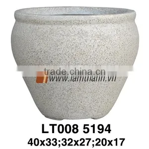 Southern Vietnam Vase Exporter Romance Garden Landscape Curves Poly Hante thumbnail-1