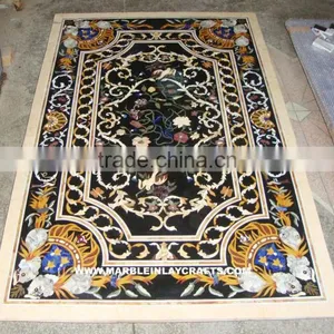 Italian Marble Inlaid Table Tops thumbnail-1