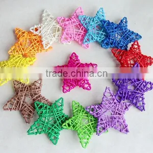 Decorative Rattan Star/ Wicker Star, Crazy Weaving, Rattan Ball thumbnail-1