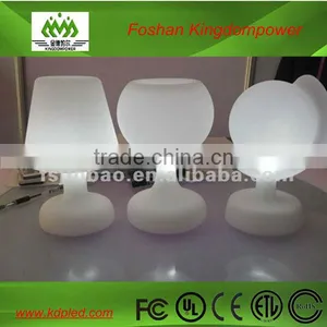 White Lithium Battery Operated RGB Table Lighting for Restaurant thumbnail-1