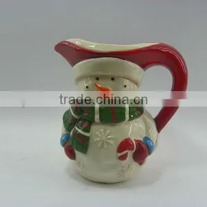 Newest Hot Sale Snowman Ceramic Jug thumbnail-1