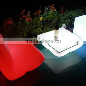 Hot Selling Modern Outdoor Furniture Plastic Led Sofas thumbnail-2
