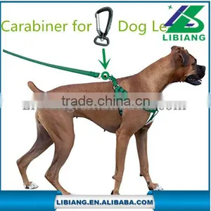 Adjustable and Heavy Duty No-Pull Leash & Harness-Perfect Lightweight Training & Walking Collar Carabiner for Dog Leash thumbnail-1