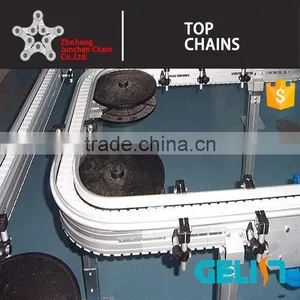 82.6 Table Top Chain Conveyor Belt With Ribs thumbnail-6
