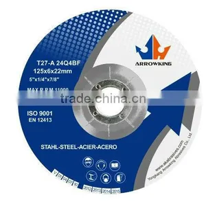 T27 Resin Reinforced DC Grinding &Cutting Wheel for Metal thumbnail-1