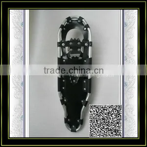 8x30"(22x78cm) Aluminium Pivot PU Binding Aluminum Alloy Crampon and Frame Snowshoes (HS-SS2 30inch) thumbnail-1
