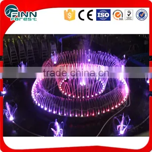 Outdoor Seven Color Led Light Musical Dancing Garden Fountain thumbnail-1
