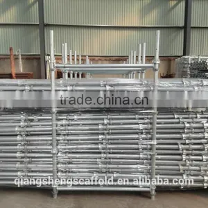 High Grade Hdg Portable Cuplock Scaffolding Mobile Cup Lock Scaffold for Civil Engineering Construction Project thumbnail-1