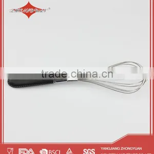10" Full Stainless Steel Whisk Manual Rotary Wire Egg Beater thumbnail-4