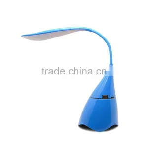 Dimmable LED Desk Lamp, Smart Music Folding Table Lamp Desk Lights With Built-in Bluetooth Speaker thumbnail-2