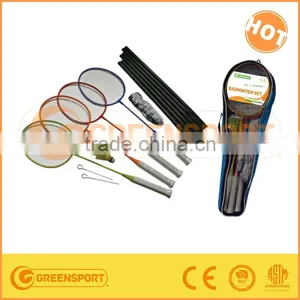 Factory Price in Bulk Team Sport Official Size and Material Badminton Racket Set thumbnail-1