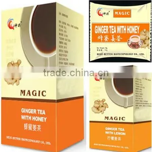 FDA HACCP Approved Instant Honey Ginger Tea, Red Ginger Tea, Instant Ginger Tea thumbnail-1