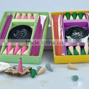 2015 New Design Cone Incense Manufacturer/india Cone Incense/scented Incense Gift Set/color Incense Sticks thumbnail-2