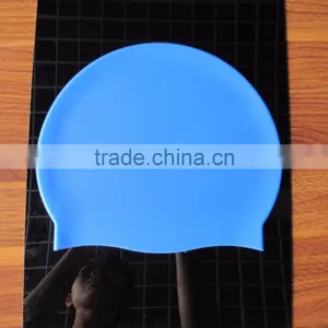 Wholesale Low Price Customized Waterproof Silicone Adult Swimming Cap thumbnail-2