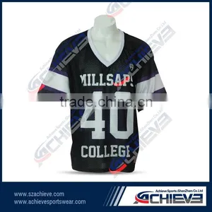 Sportswear Custom Designs Lacrosse Uniforms Custom Sublimation Team Lacrosse Shooting Jerseys thumbnail-1