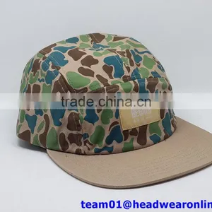 Custom Made Design Camo 5 Panel Snapback Cap/hat thumbnail-3
